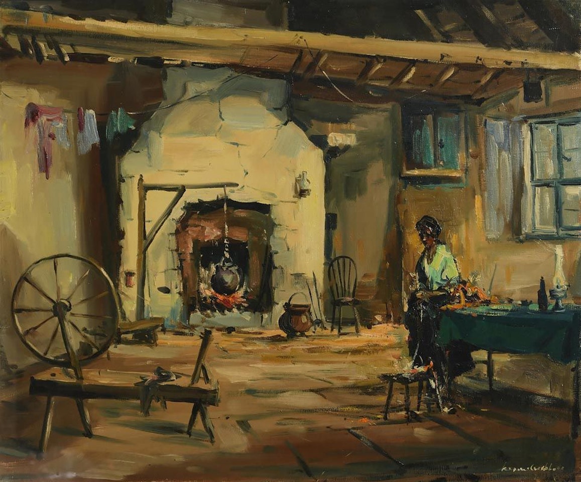 Cottage, West of Ireland by Kenneth Webb