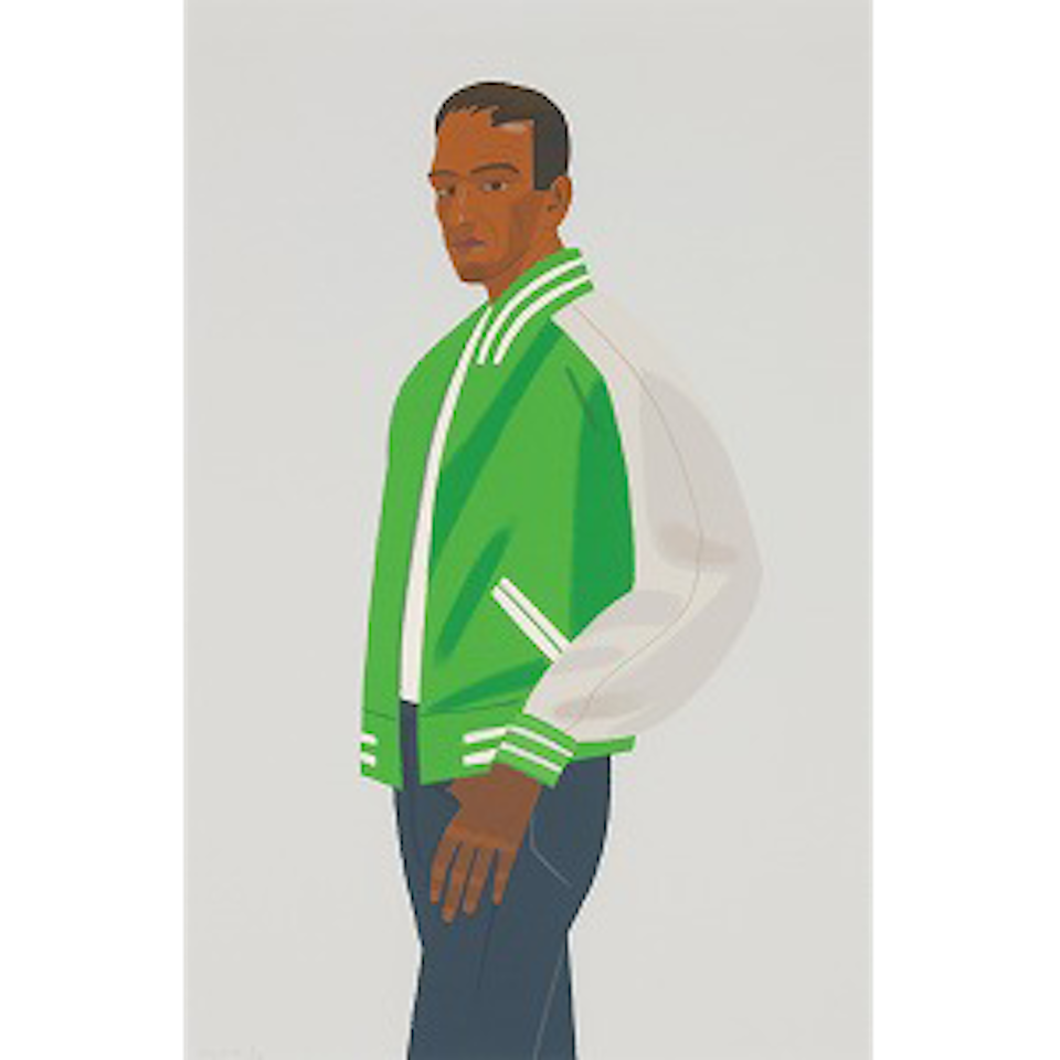 Green jacket (Cantz 246) by Alex Katz