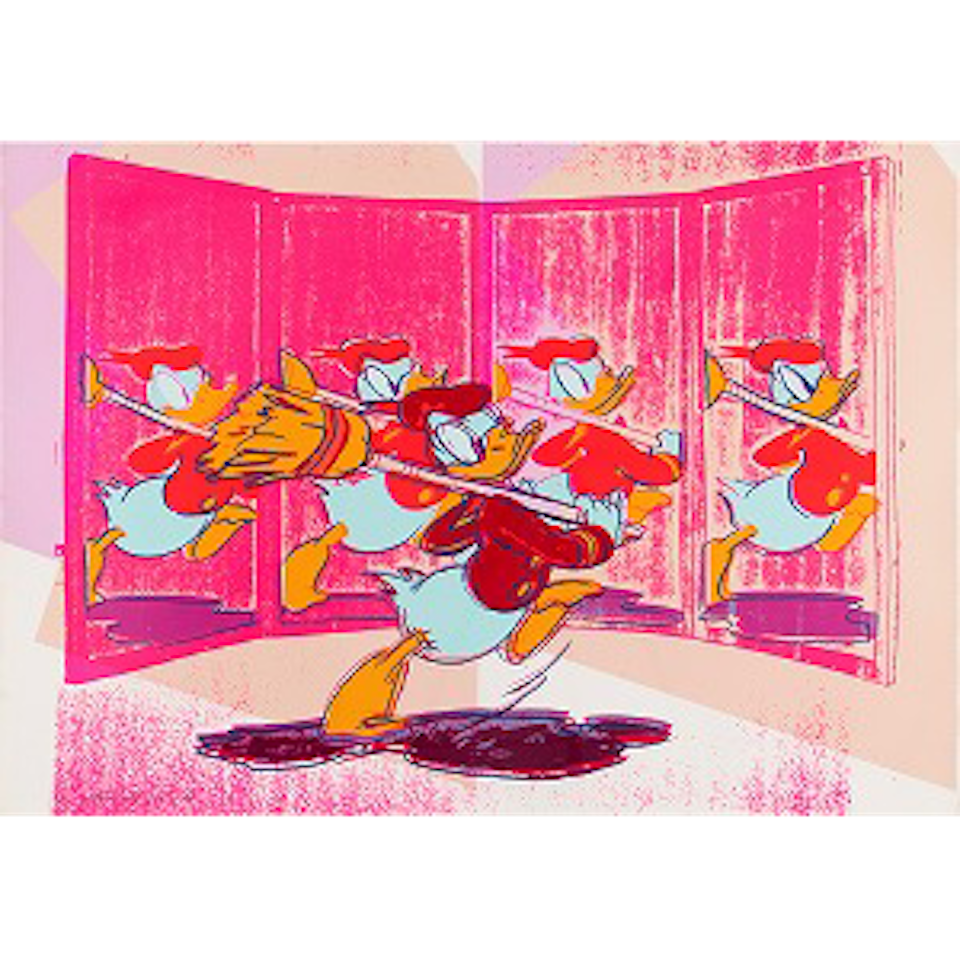 Anniversary Donald Duck (F. & S. ⅡA.360) by Andy Warhol