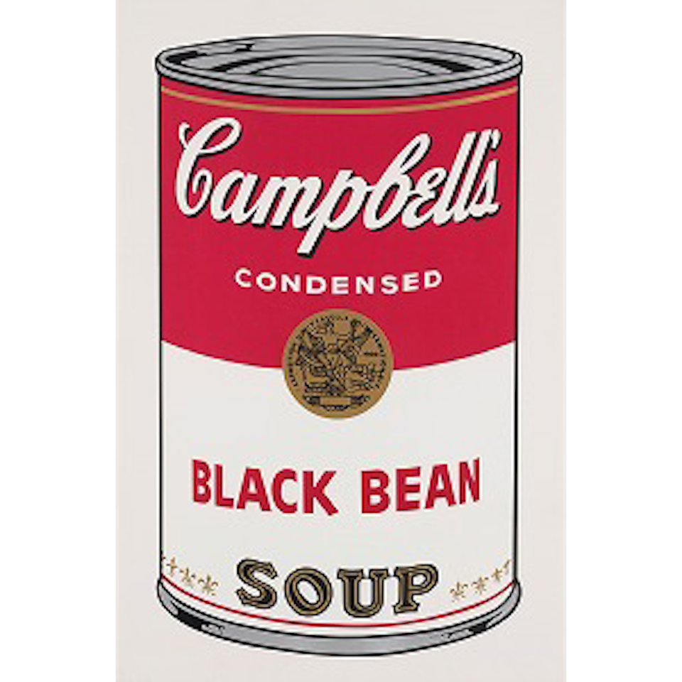 Black Bean, from Campbell's Soup I (F. & S. Ⅱ.44) by Andy Warhol