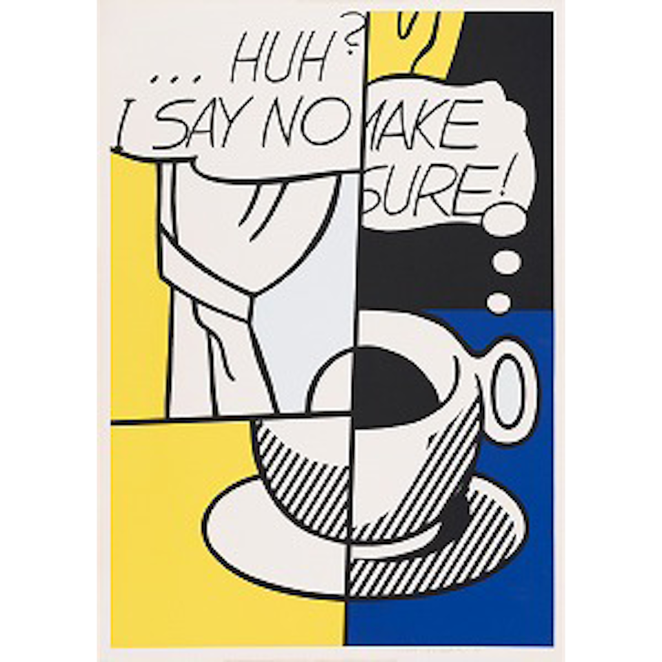 ...Huh? (Corlett 149) by Roy Lichtenstein