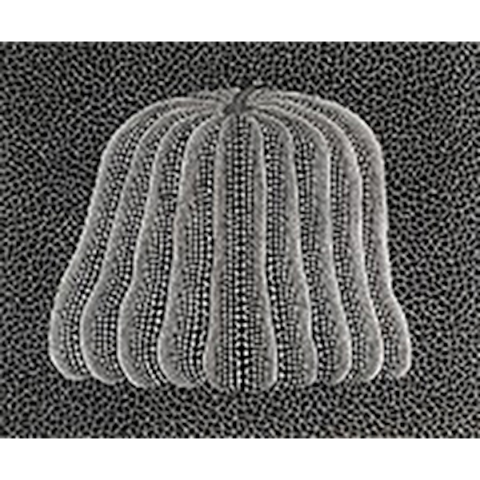 Pumpkin (White Y) (Kusama 150) by Yayoi Kusama