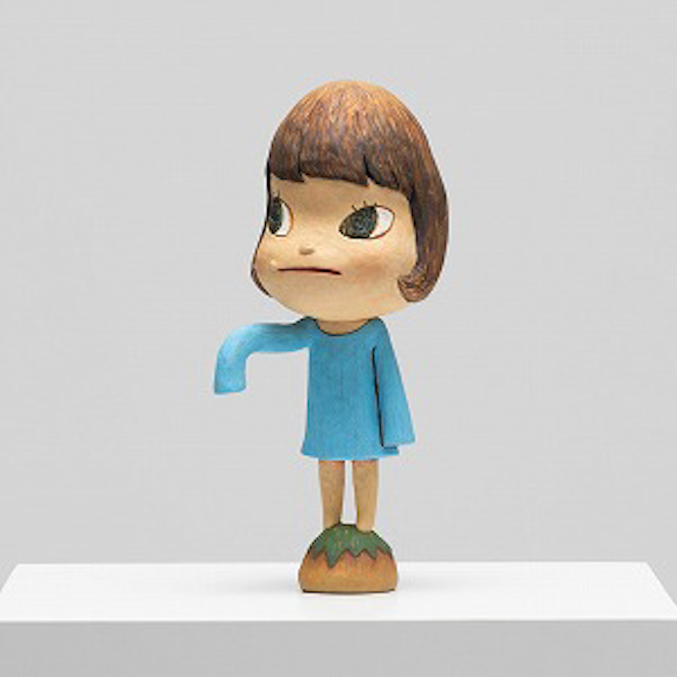 Hand Searching (No. YNF6892) by Yoshitomo Nara