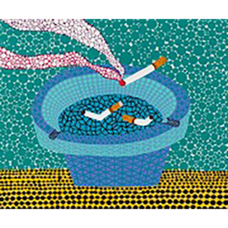Ashtray (Kusama 145) by Yayoi Kusama