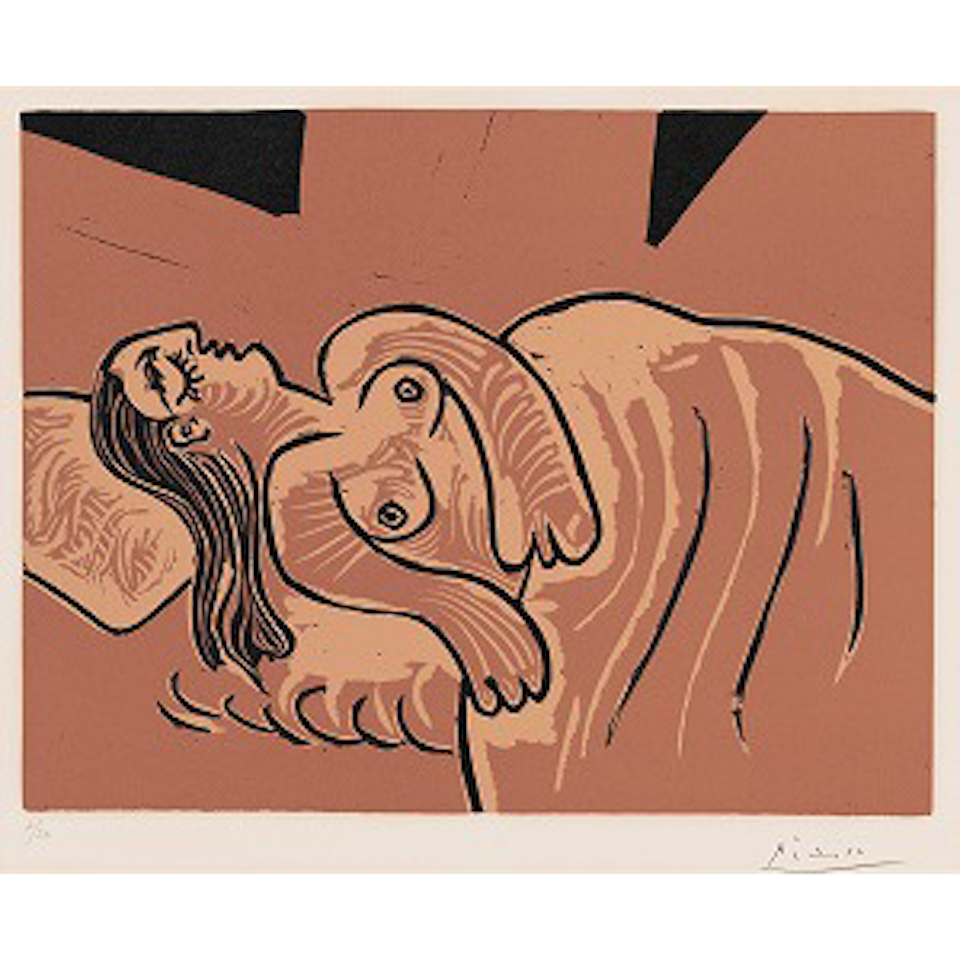 Femme endormie (Bloch 1083) by Pablo Picasso