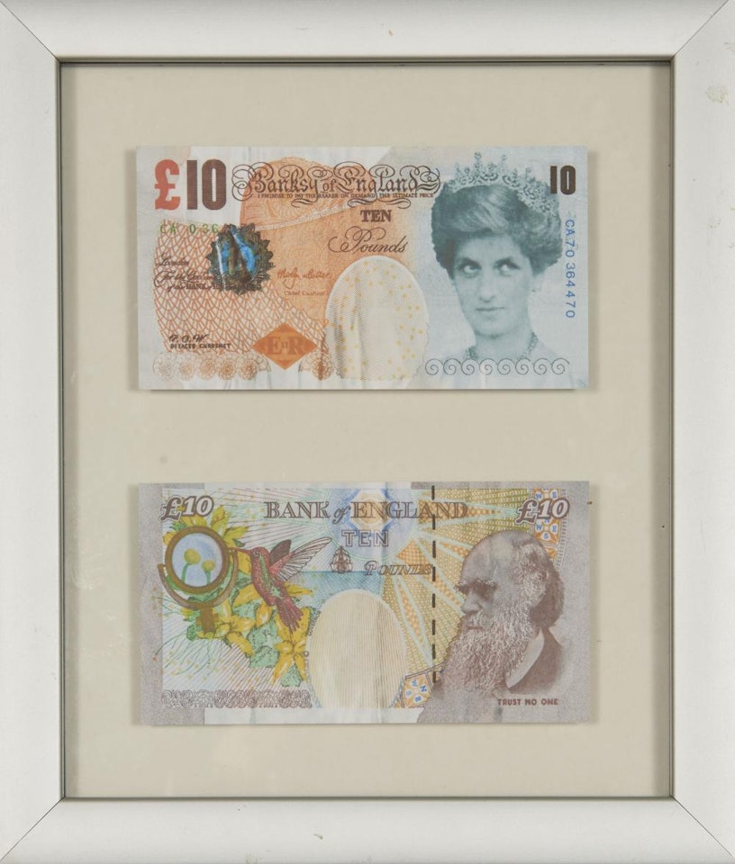 Di-Faced Tenner £10 by Banksy