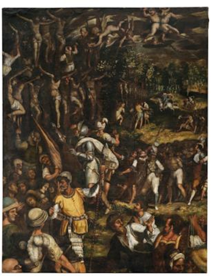 Martyrdom of the Ten Thousand by Spanish School