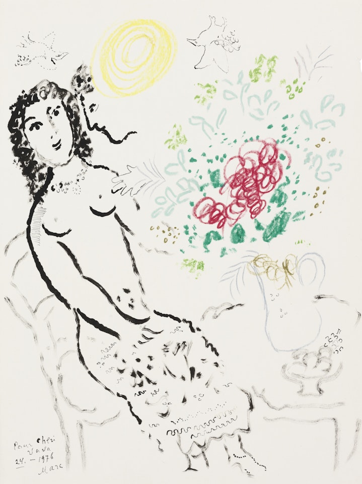 Pour Vava by Marc Chagall