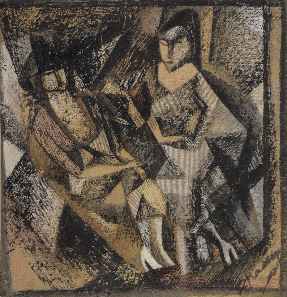 Deux femmes by Jules Pascin