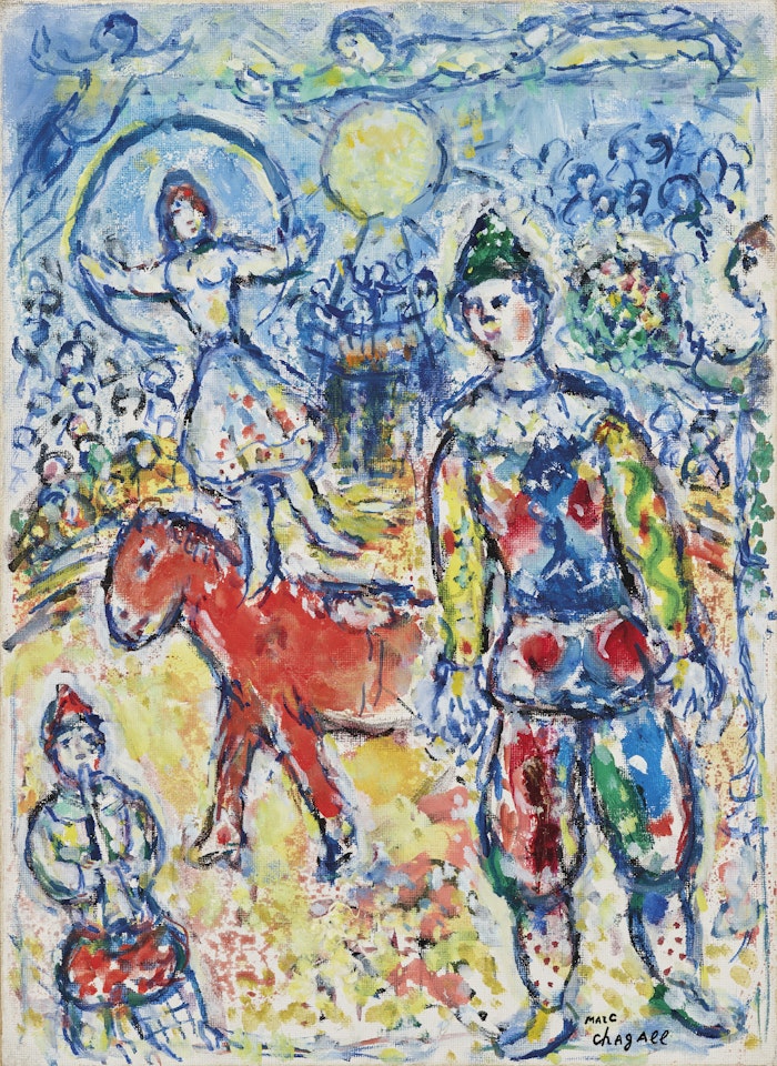 L'Arlequin by Marc Chagall