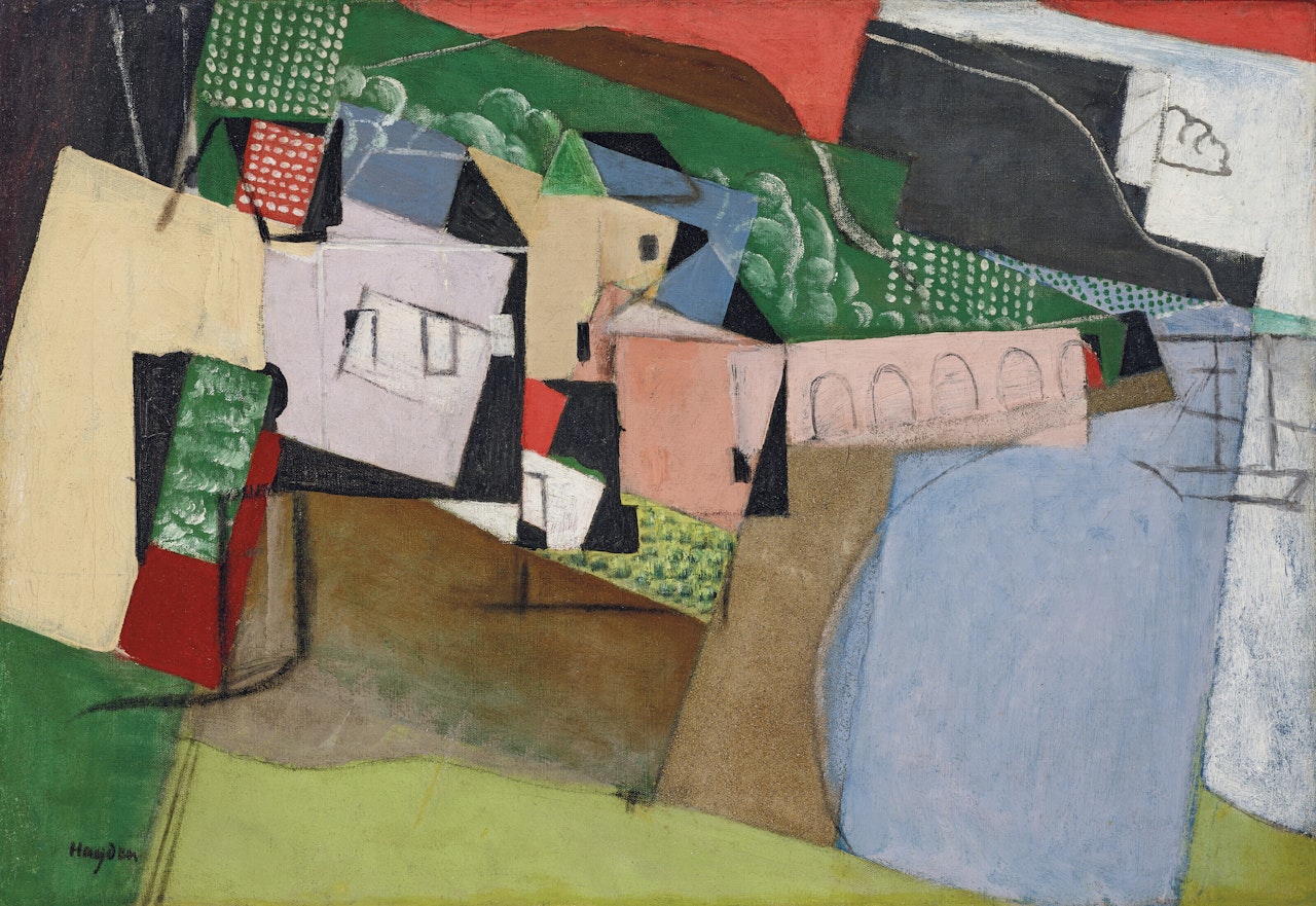 Port aux arcades by Henri Hayden