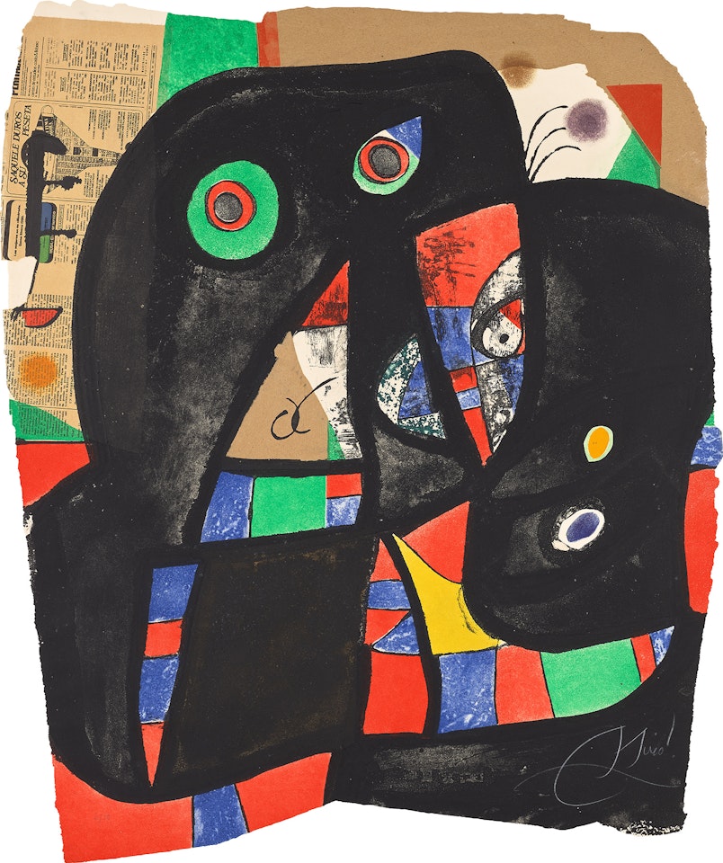 Gaudi XX (D. 1079) by Joan Miró