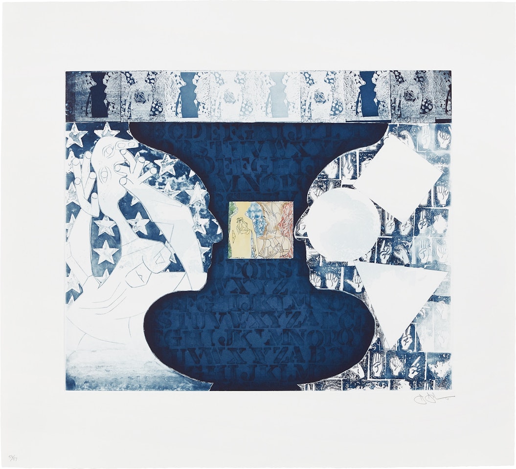 Shrinky Dink 3 by Jasper Johns