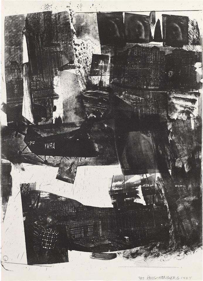 Spot (U.L.A.E. 20, F. 24) by Robert Rauschenberg