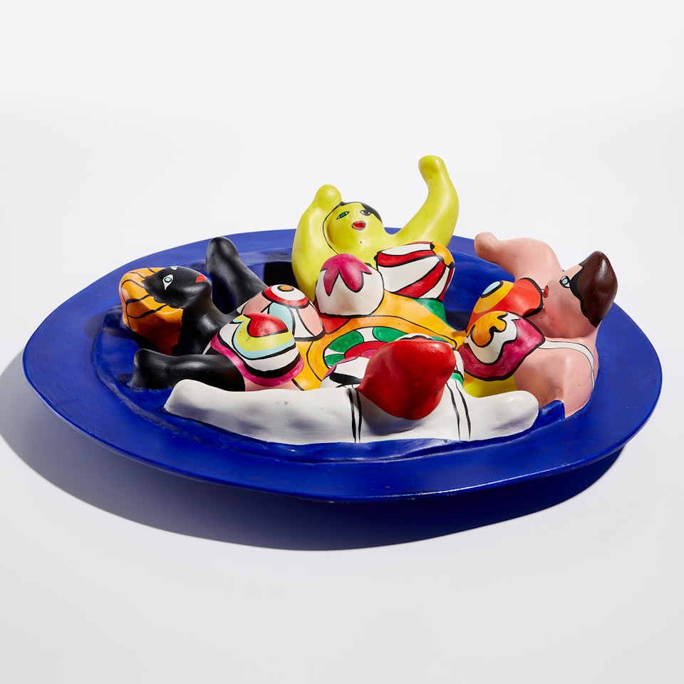 La fontaine aux quatre nanas by Niki de Saint Phalle