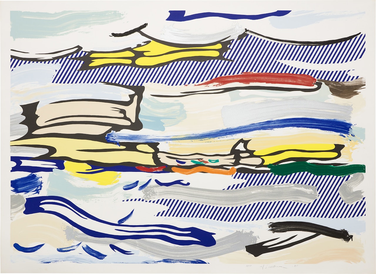 Seascape, from Landscapes Series (G. 1252, C. 210) by Roy Lichtenstein