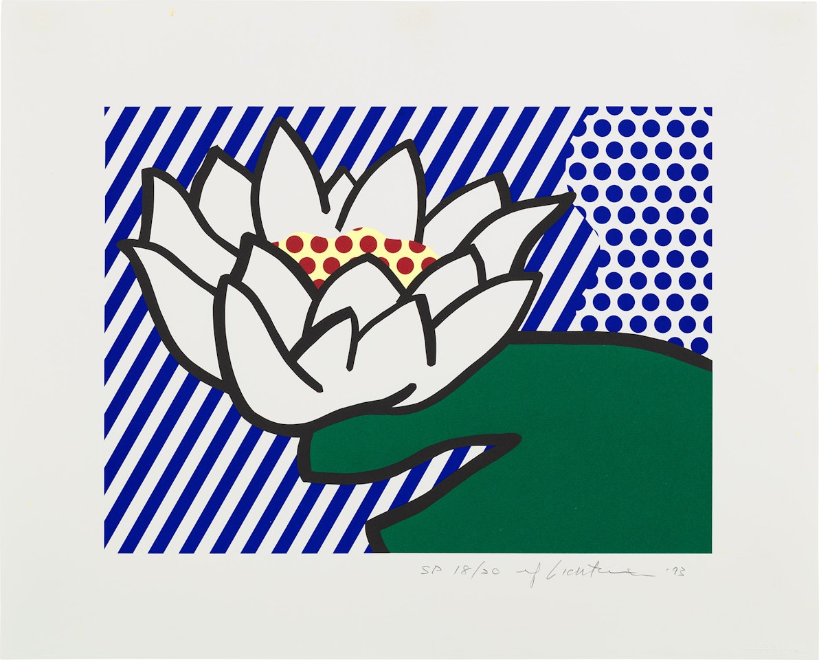 Water Lily (G. 1582, C. 281) by Roy Lichtenstein