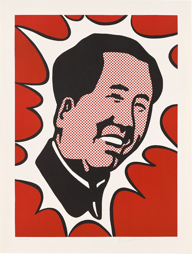 Mao (C. 104) by Roy Lichtenstein