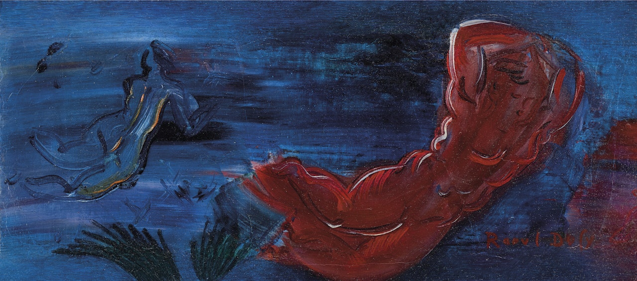 Naïade rouge by Raoul Dufy