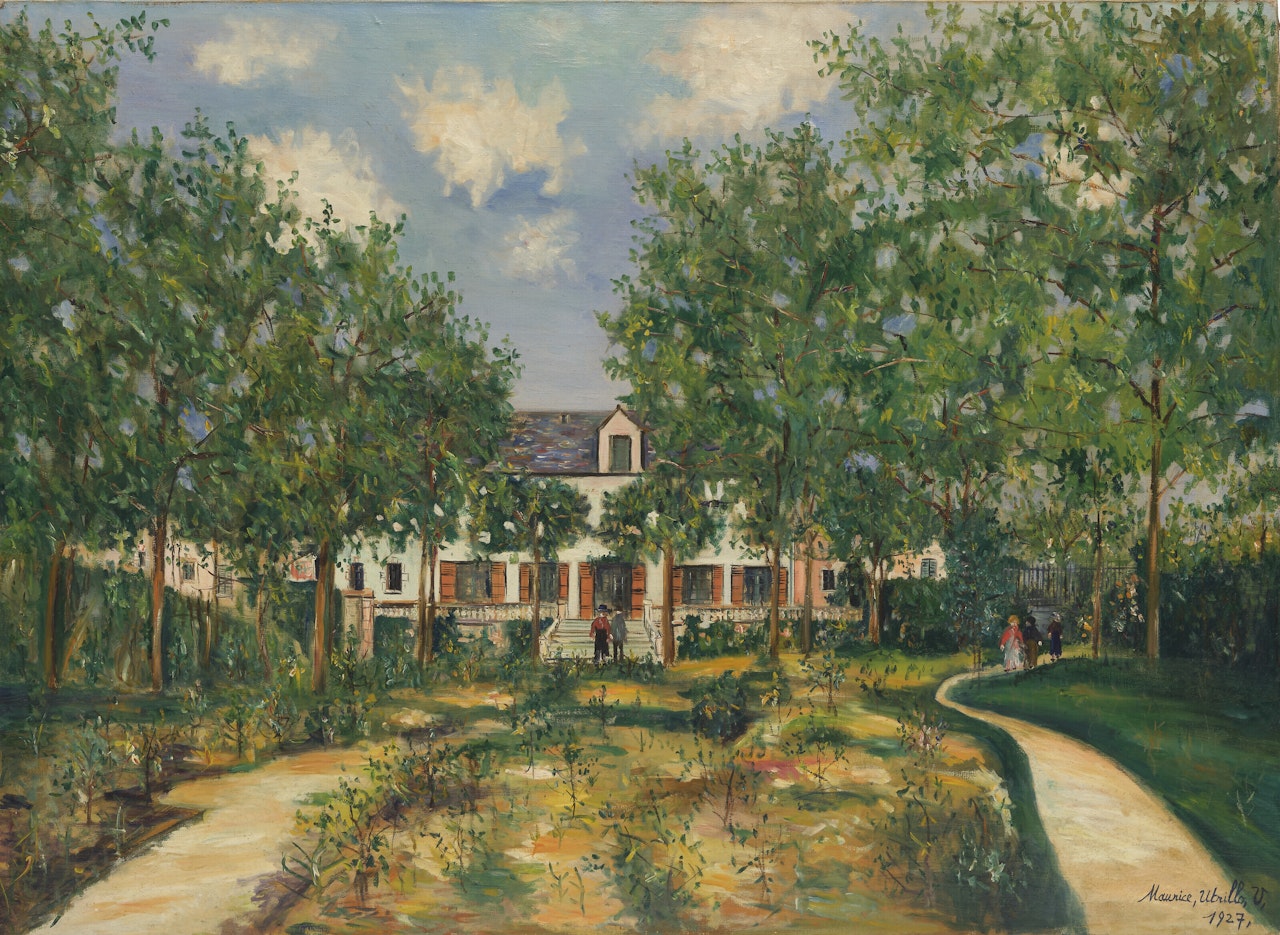 Château de Mousseaux-sur-Oise by Maurice Utrillo