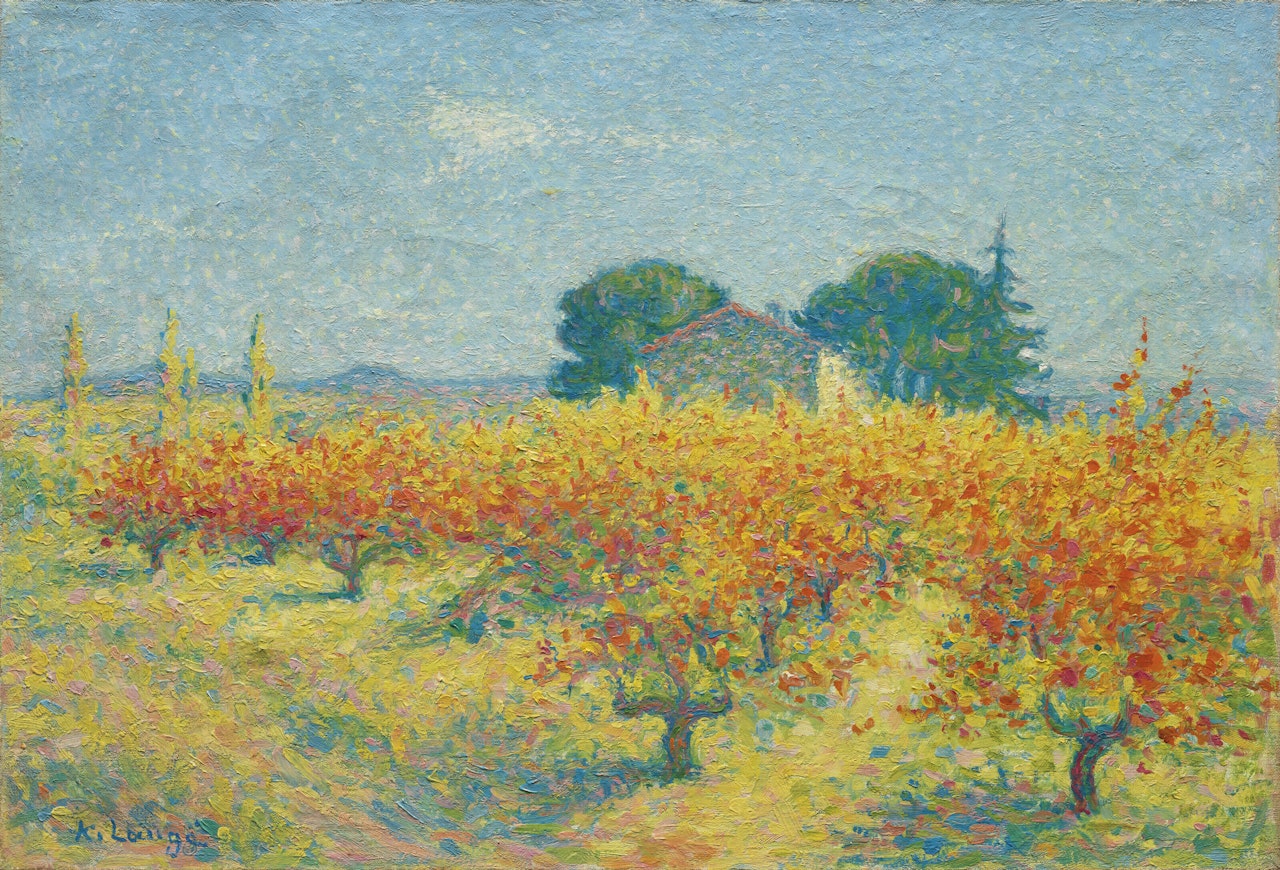 Notre-Dame-des-Prés, près de Cailhau (Aude) by Achille Laugé