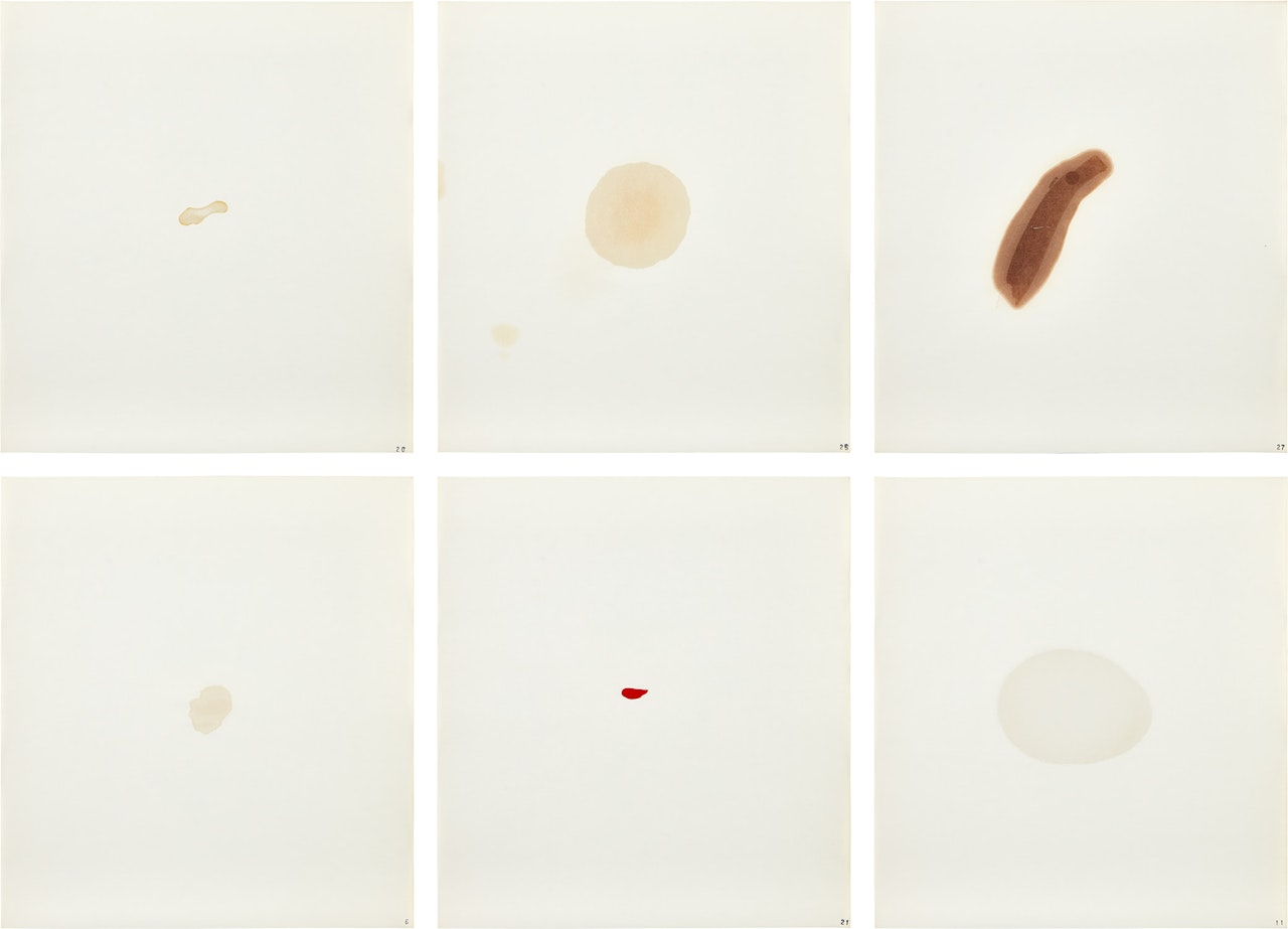 Stains (E. B9) by Ed Ruscha