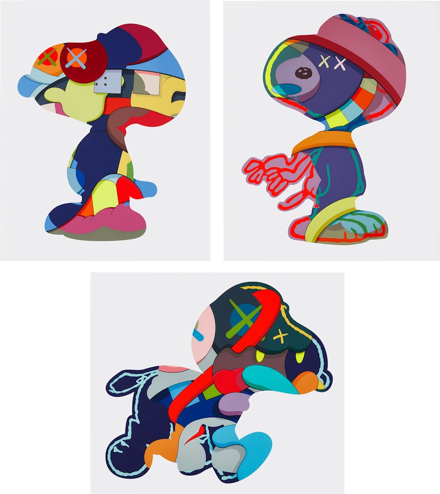 NO ONE'S HOME; STAY STEADY; and THE THINGS THAT COMFORT by Kaws
