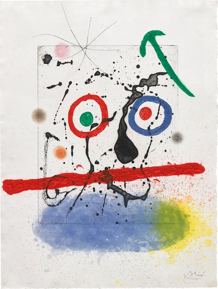 Le Scieur de Long (The Pit Sawyer) (D. 458) by Joan Miró