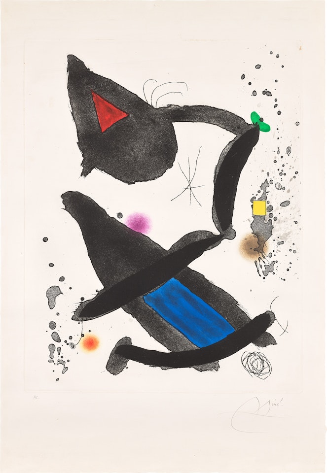 Le Roi David (King David) (D. 555) by Joan Miró
