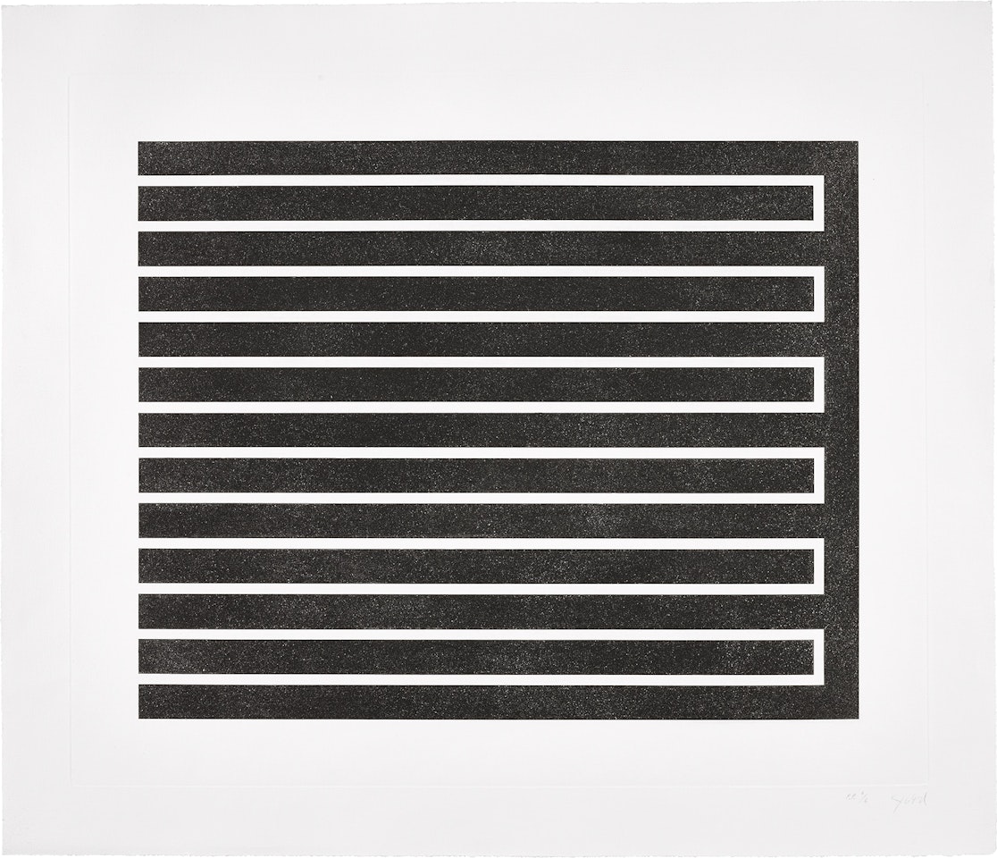 Untitled: one plate (S. 122) by Donald Judd