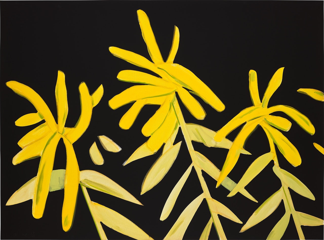 Goldenrod, from Flowers by Alex Katz