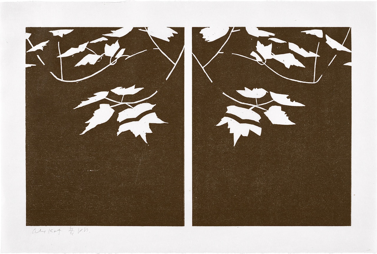 Black Pond (S. 231, P. 21) by Alex Katz