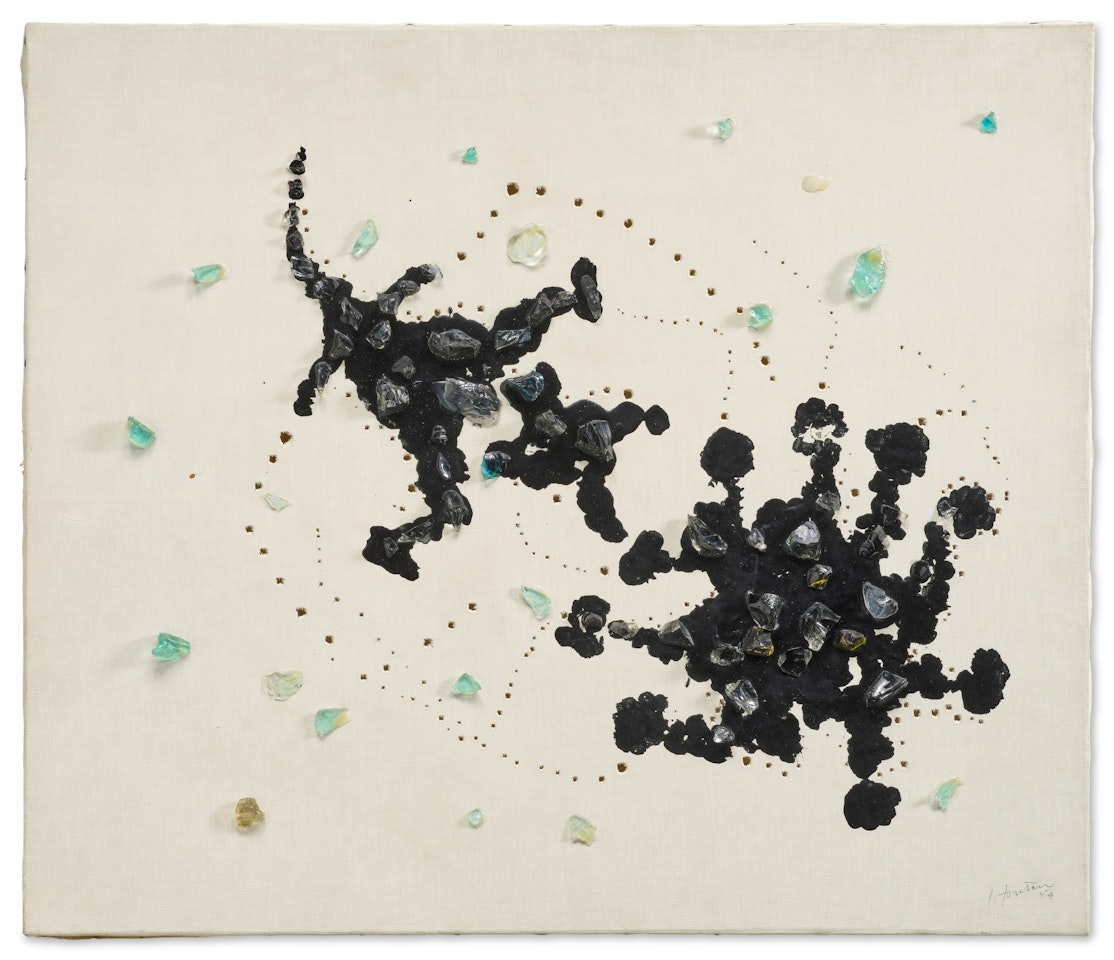 Concetto spaziale by Lucio Fontana
