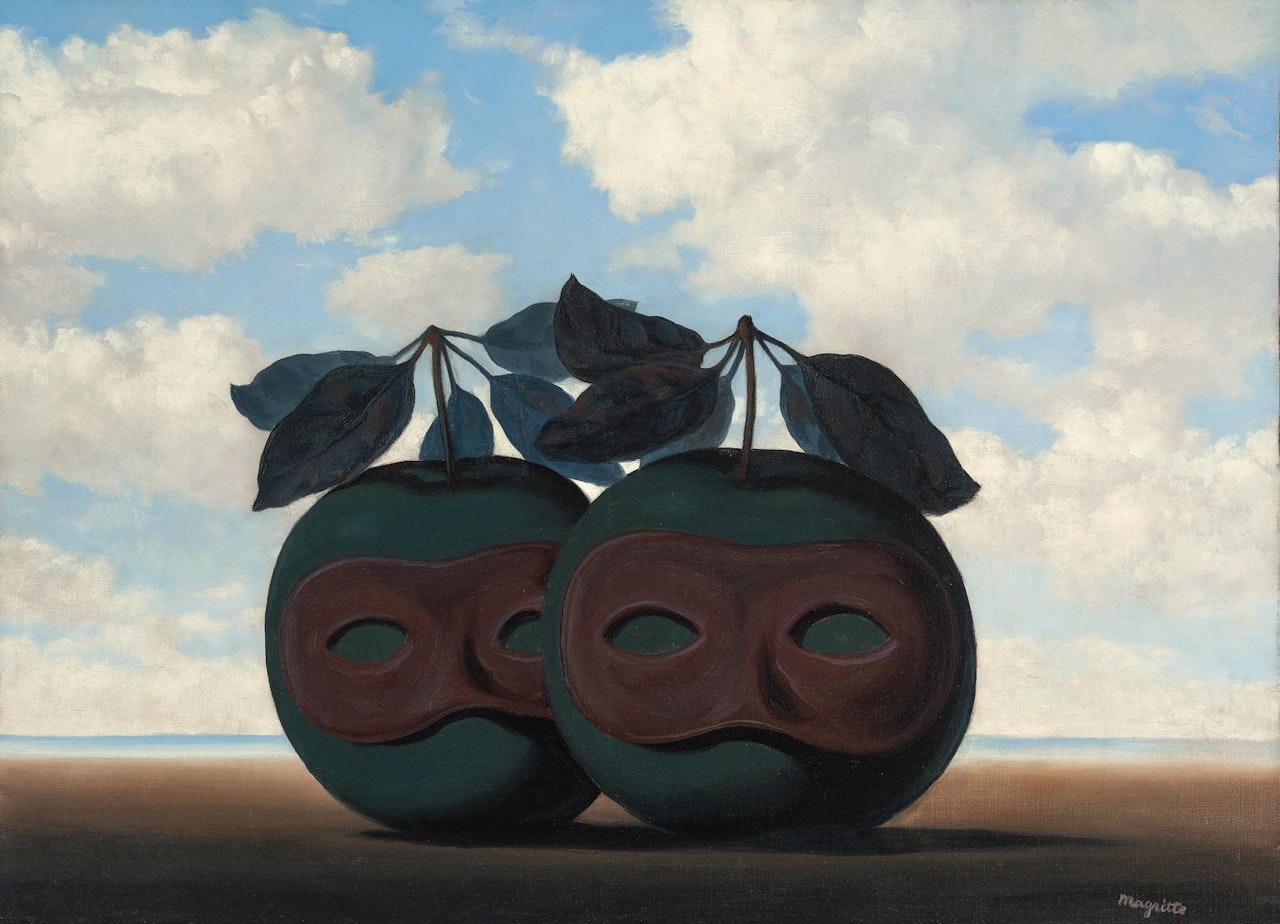 La valse hésitation by René Magritte