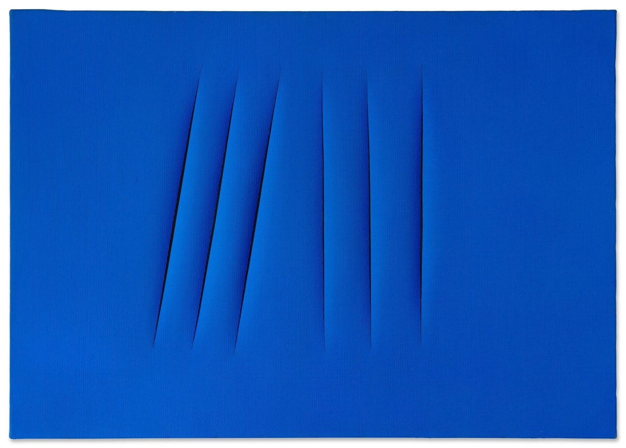 Concetto spaziale, Attese by Lucio Fontana