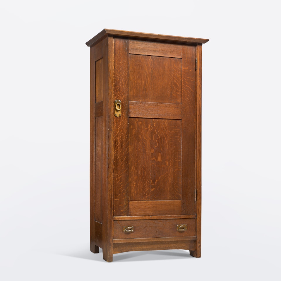 Wardrobe by Gustav Stickley