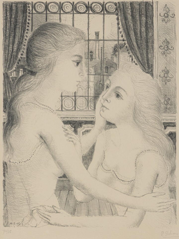 The Secret by Paul Delvaux