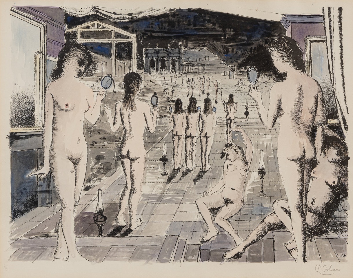 Mirrors by Paul Delvaux