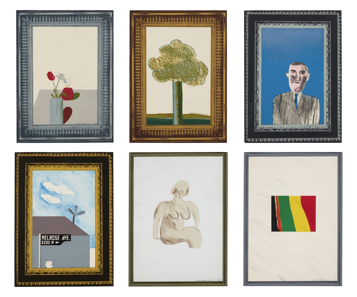 A Hollywood Collection by David Hockney