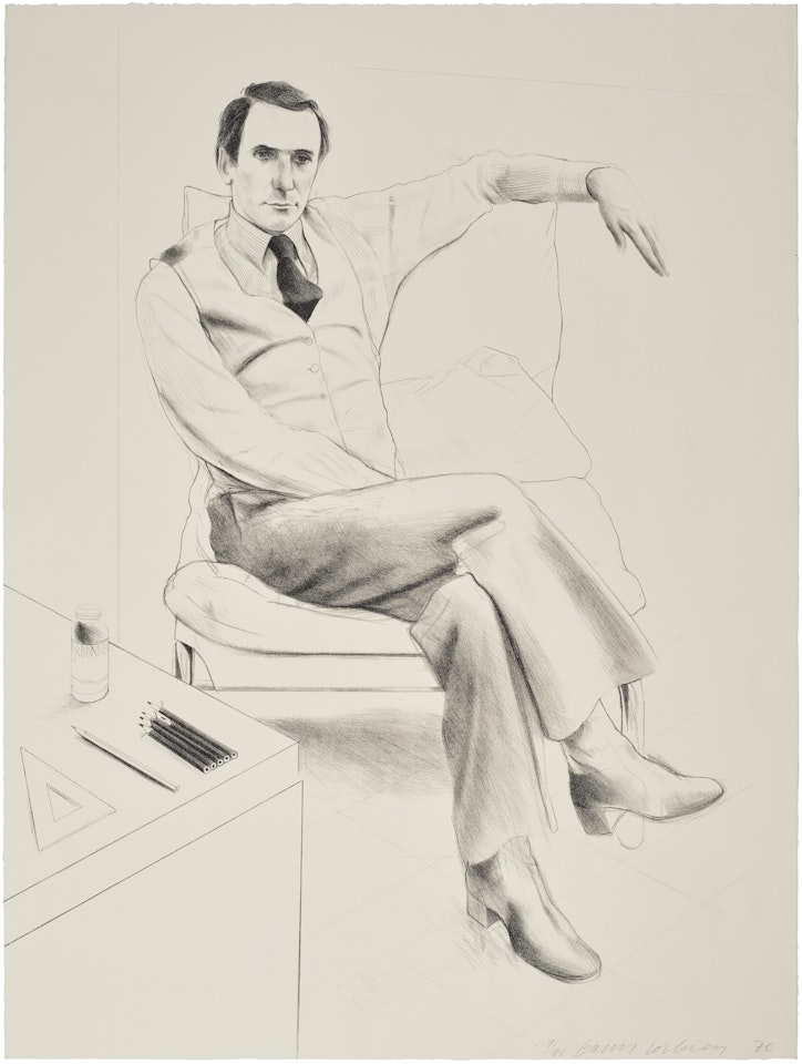 Nicholas Wilder, from Friends by David Hockney