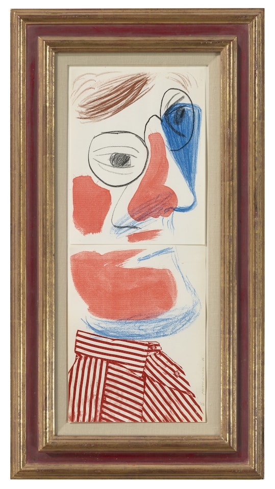 Self-Portrait, July by David Hockney