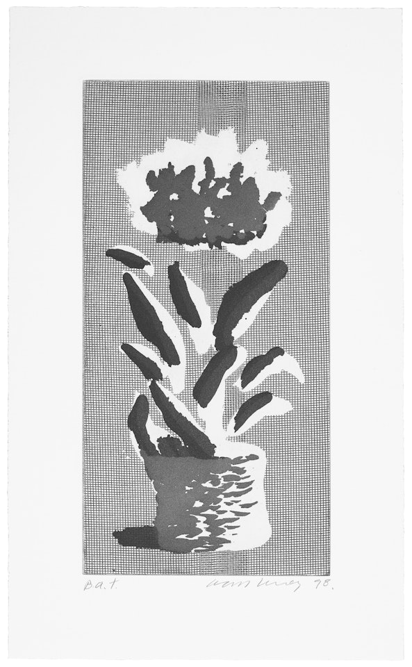 Sunflower by David Hockney