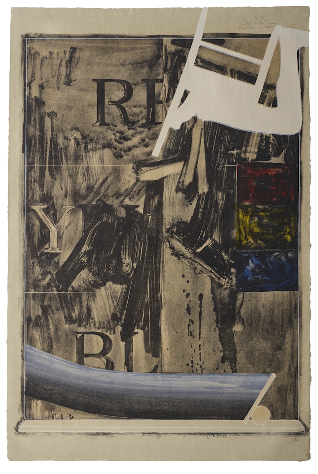 Watchman by Jasper Johns