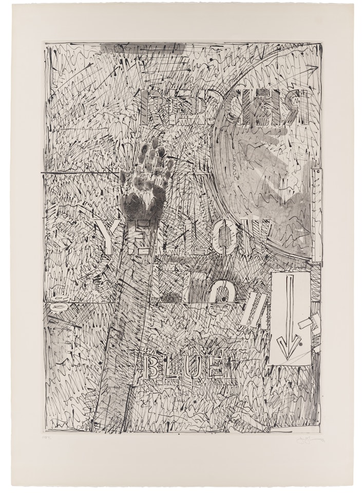 Land's End II by Jasper Johns