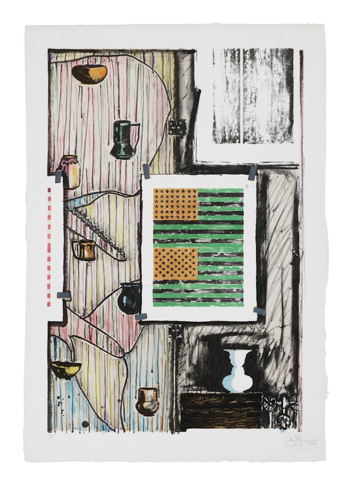Ventriloquist by Jasper Johns