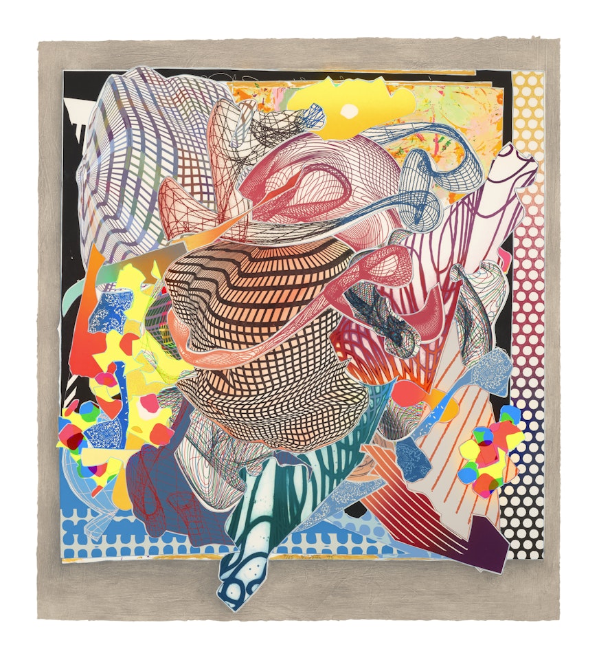 Feneralia, from Imaginary Places by Frank Stella