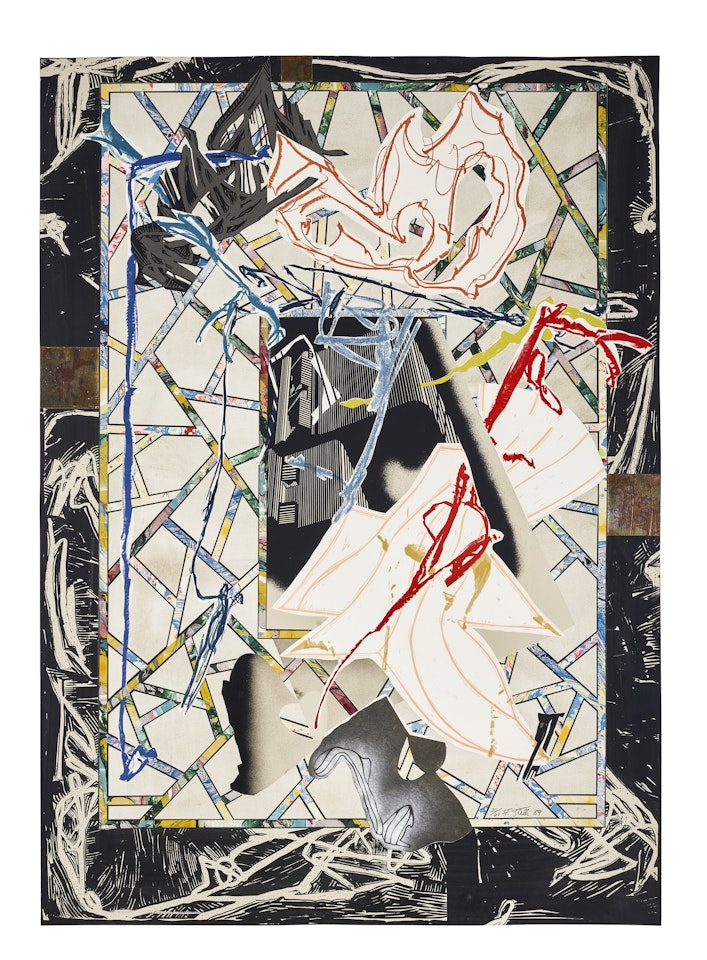 The Counterpane, from The Waves by Frank Stella