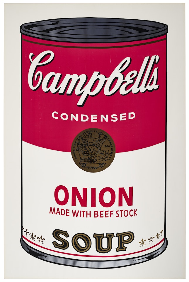 Onion, from Campbell's Soup I by Andy Warhol