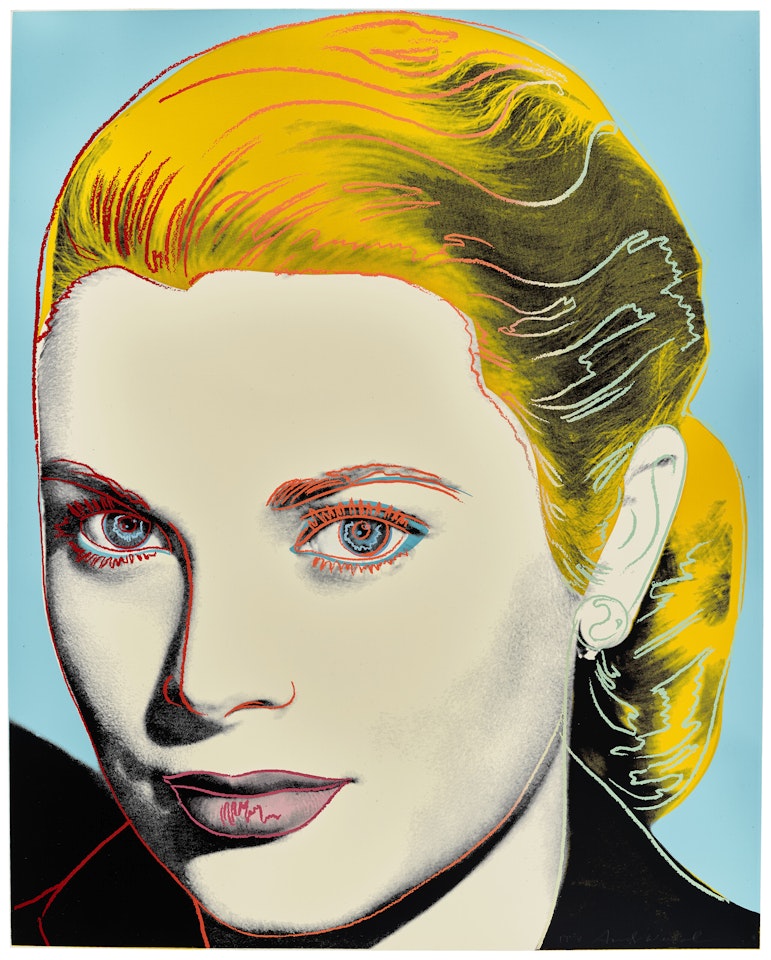 Grace Kelly by Andy Warhol