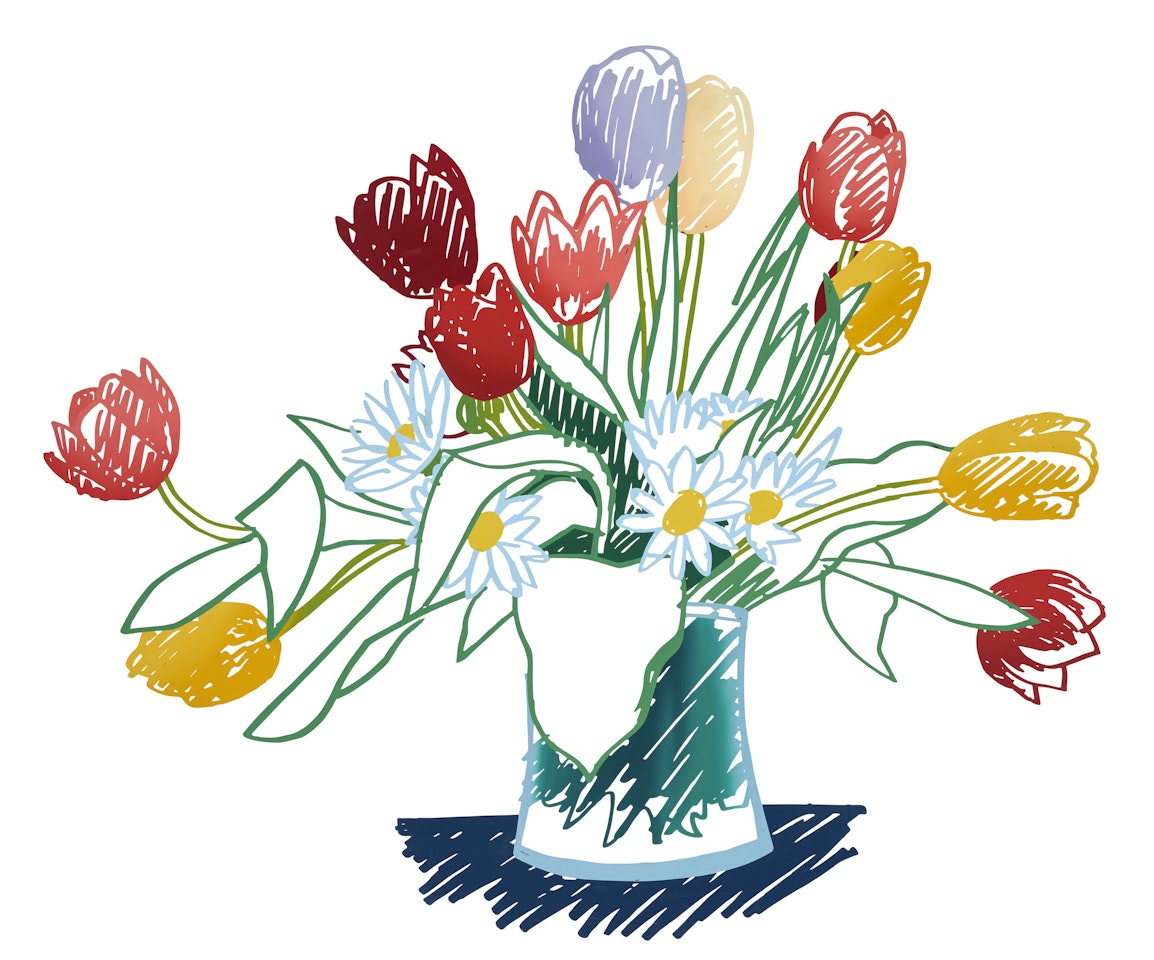 Birthday Bouquet Edition by Tom Wesselmann